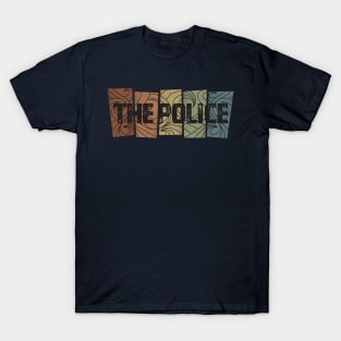 The Police Retro Pattern T-Shirt
